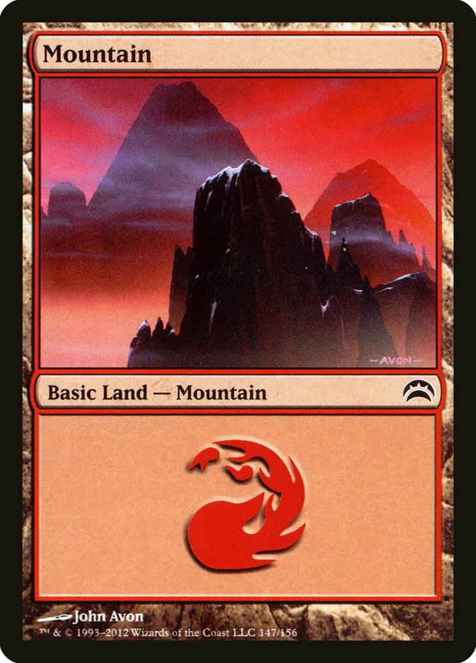 Mountain (147) [Planechase 2012] | Boutique FDB TCG