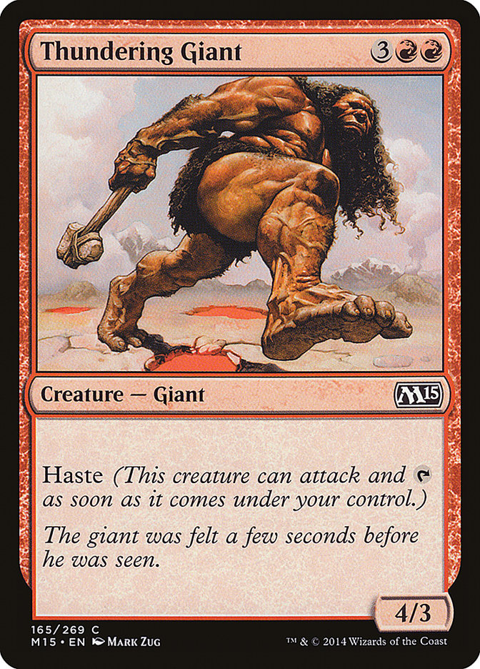 Thundering Giant [Magic 2015] | Boutique FDB TCG