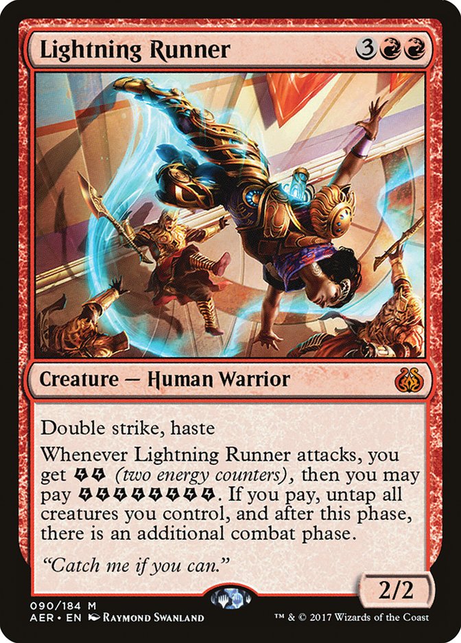 Lightning Runner [Aether Revolt] | Boutique FDB TCG