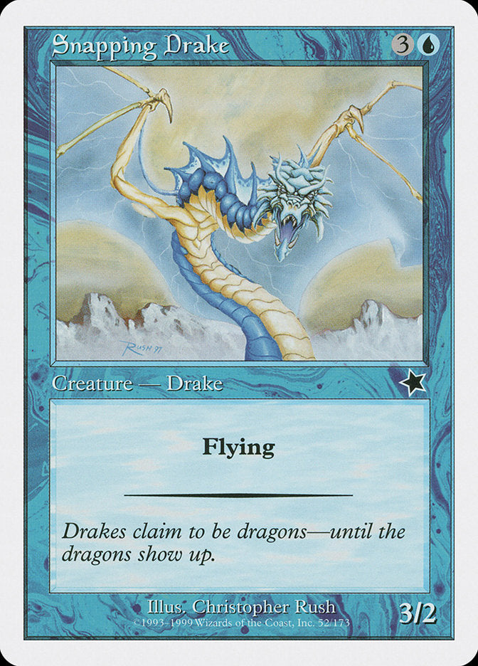 Snapping Drake [Starter 1999] | Boutique FDB TCG