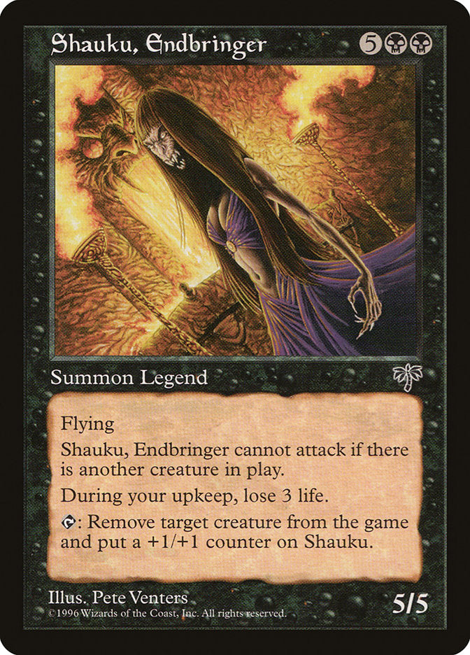 Shauku, Endbringer [Mirage] | Boutique FDB TCG