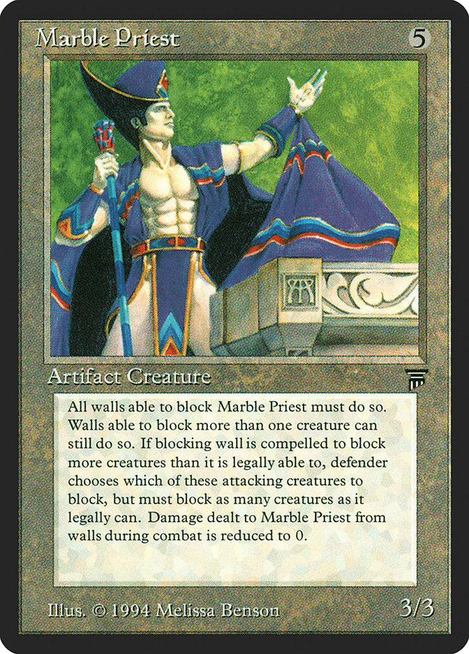 Marble Priest [Legends] | Boutique FDB TCG