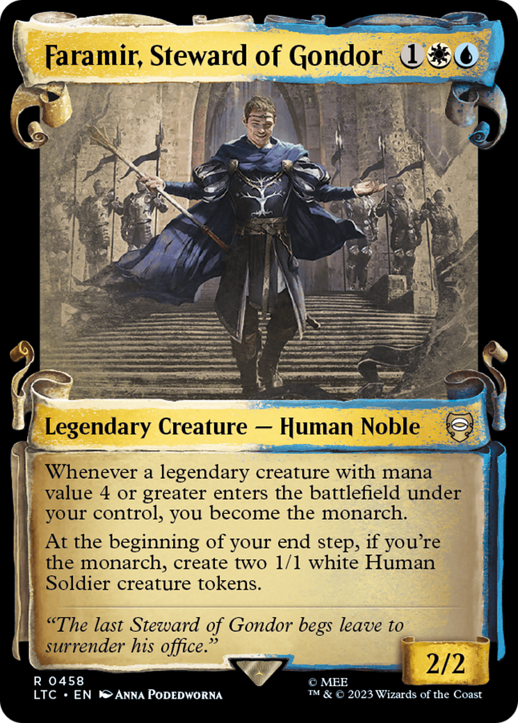 Faramir, Steward of Gondor [The Lord of the Rings: Tales of Middle-Earth Commander Showcase Scrolls] | Boutique FDB TCG