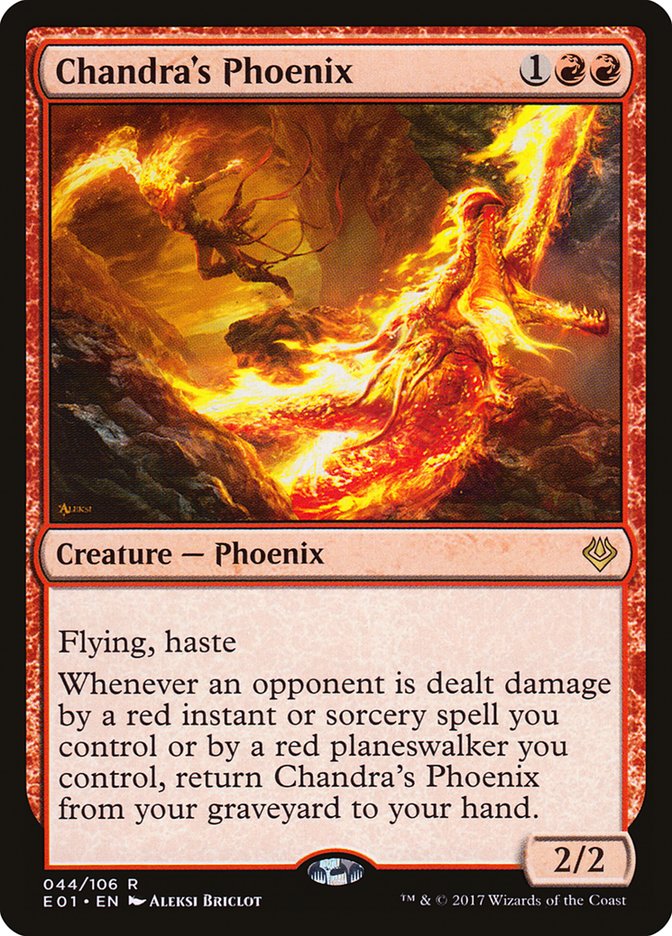 Chandra's Phoenix [Archenemy: Nicol Bolas] | Boutique FDB TCG