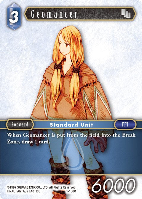 Geomancer (Female Unit) [Opus I] | Boutique FDB TCG