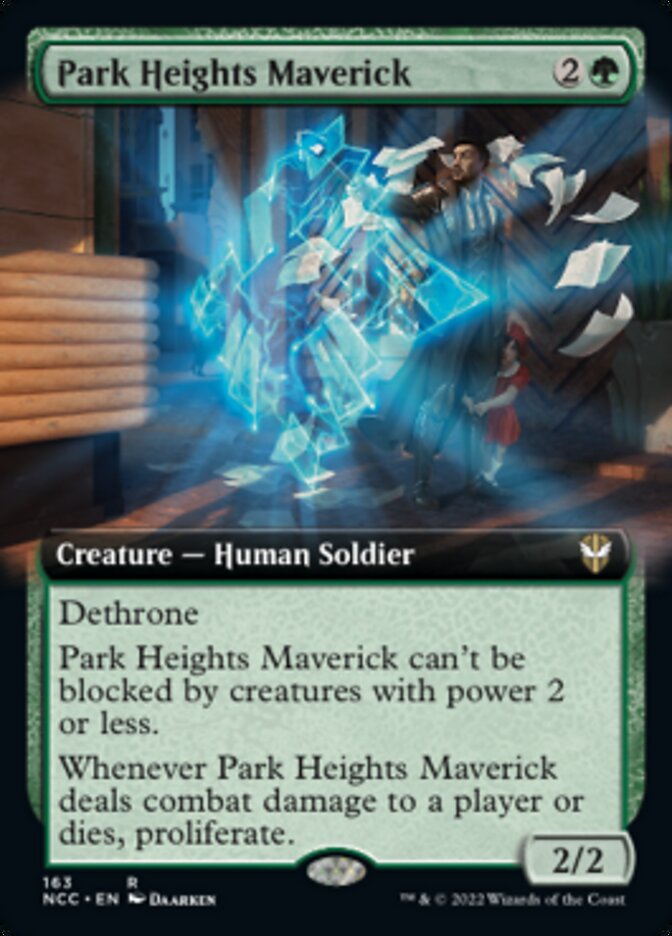 Park Heights Maverick (Extended Art) [Streets of New Capenna Commander] | Boutique FDB TCG