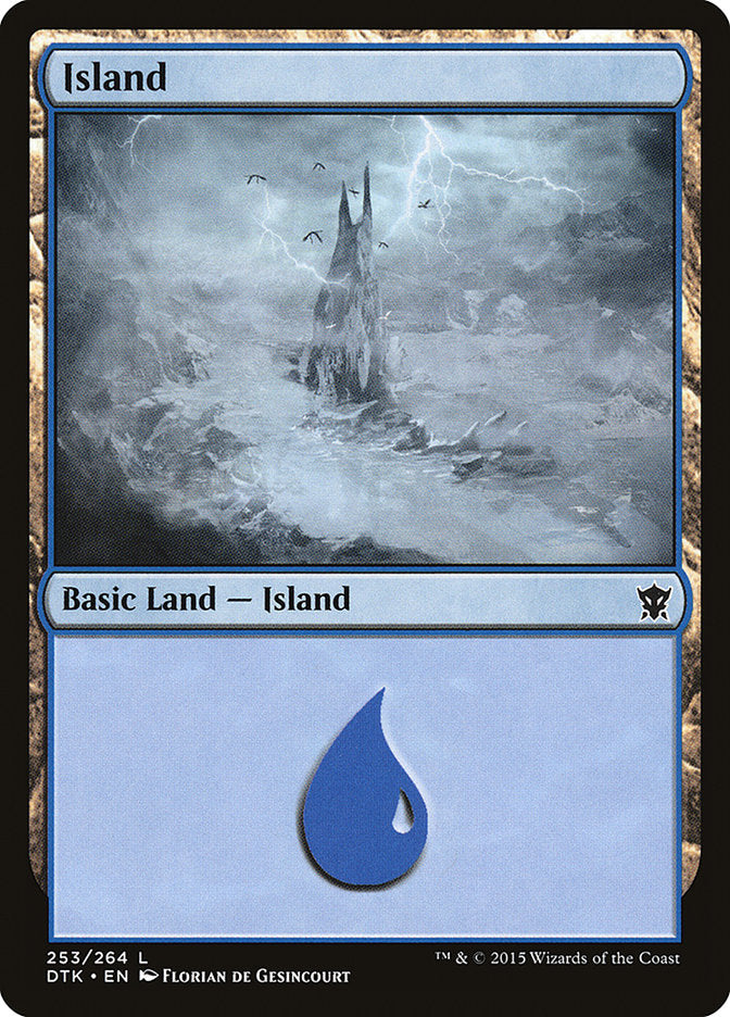 Island (253) [Dragons of Tarkir] | Boutique FDB TCG