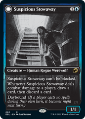 Suspicious Stowaway // Seafaring Werewolf [Innistrad: Double Feature] | Boutique FDB TCG