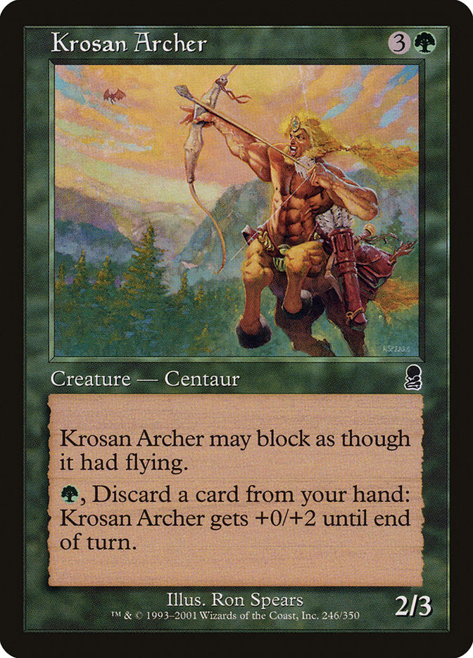 Krosan Archer [Odyssey] | Boutique FDB TCG