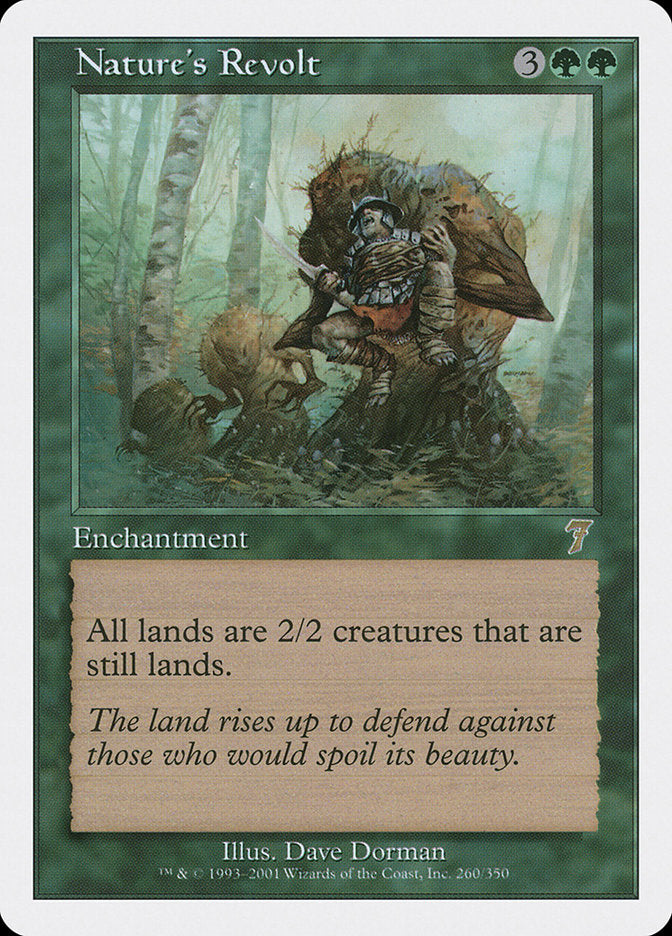 Nature's Revolt [Seventh Edition] | Boutique FDB TCG