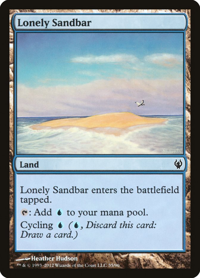 Lonely Sandbar [Duel Decks: Izzet vs. Golgari] | Boutique FDB TCG