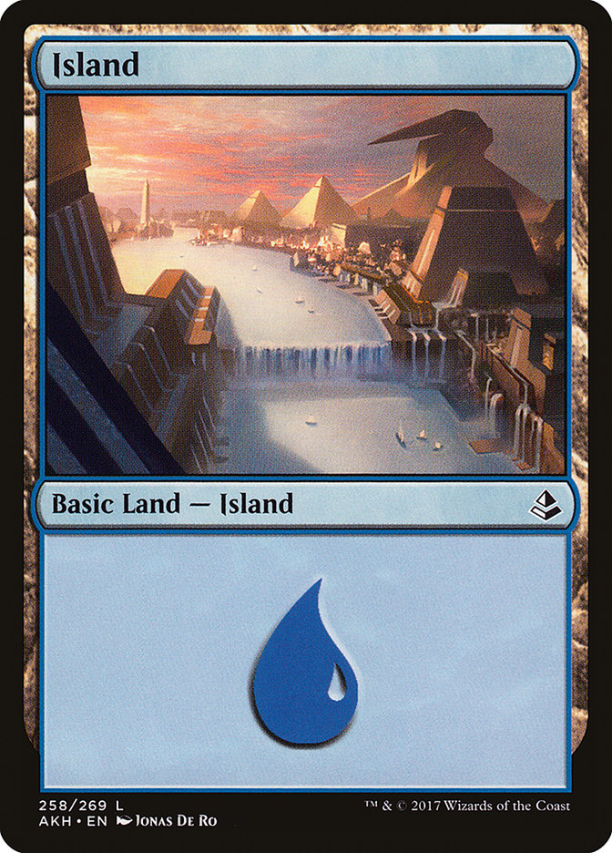Island (258) [Amonkhet] | Boutique FDB TCG
