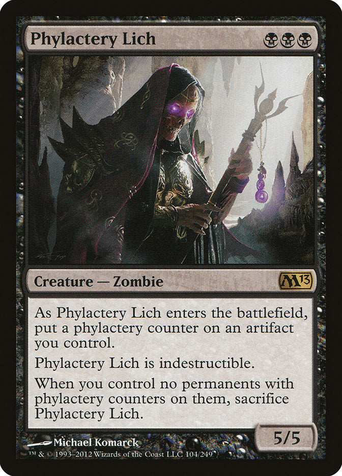 Phylactery Lich [Magic 2013] | Boutique FDB TCG