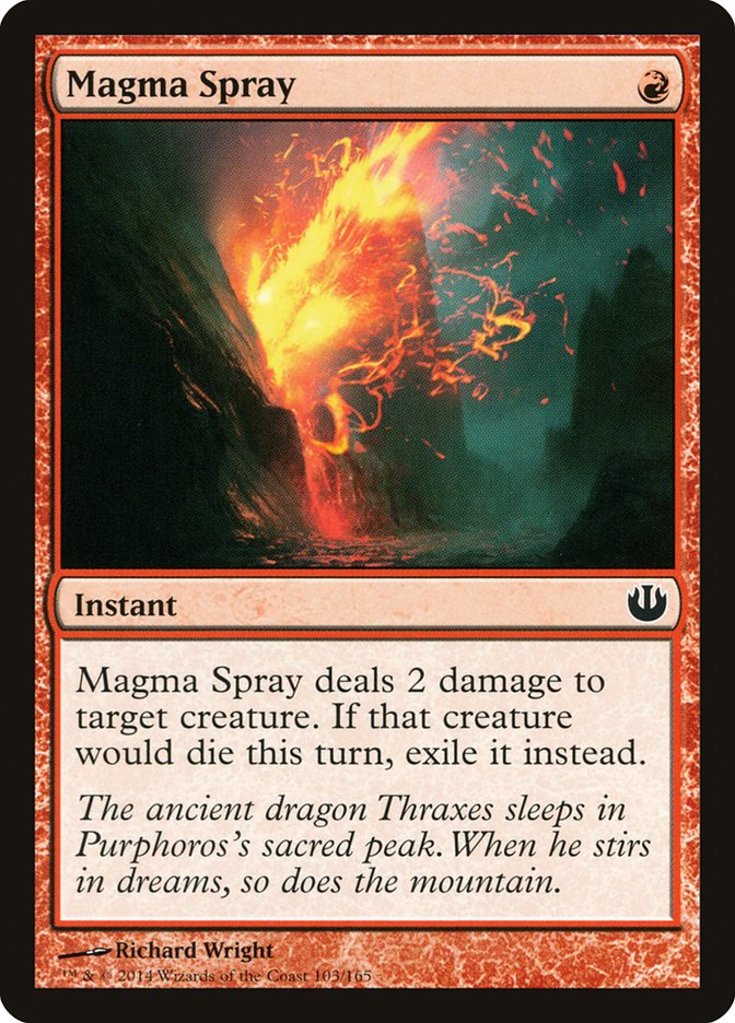 Magma Spray [Journey into Nyx] | Boutique FDB TCG