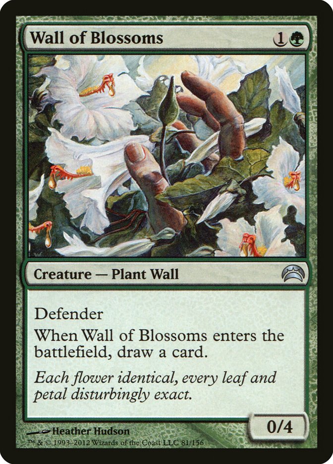 Wall of Blossoms [Planechase 2012] | Boutique FDB TCG