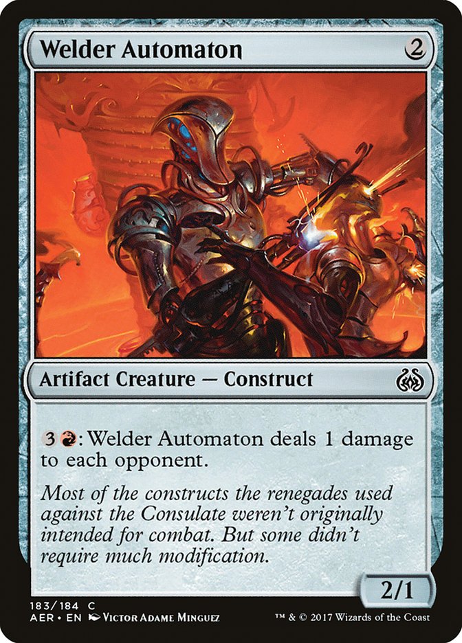 Welder Automaton [Aether Revolt] | Boutique FDB TCG