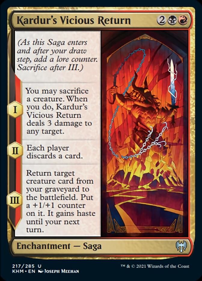 Kardur's Vicious Return [Kaldheim] | Boutique FDB TCG