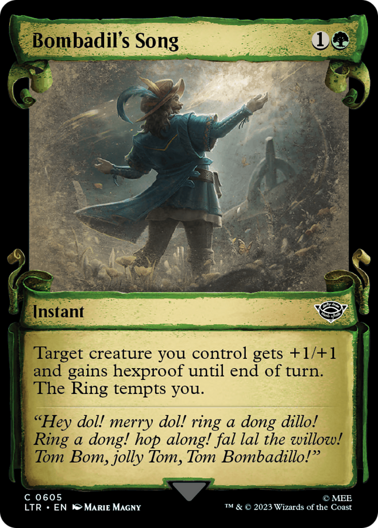 Bombadil's Song [The Lord of the Rings: Tales of Middle-Earth Showcase Scrolls] | Boutique FDB TCG