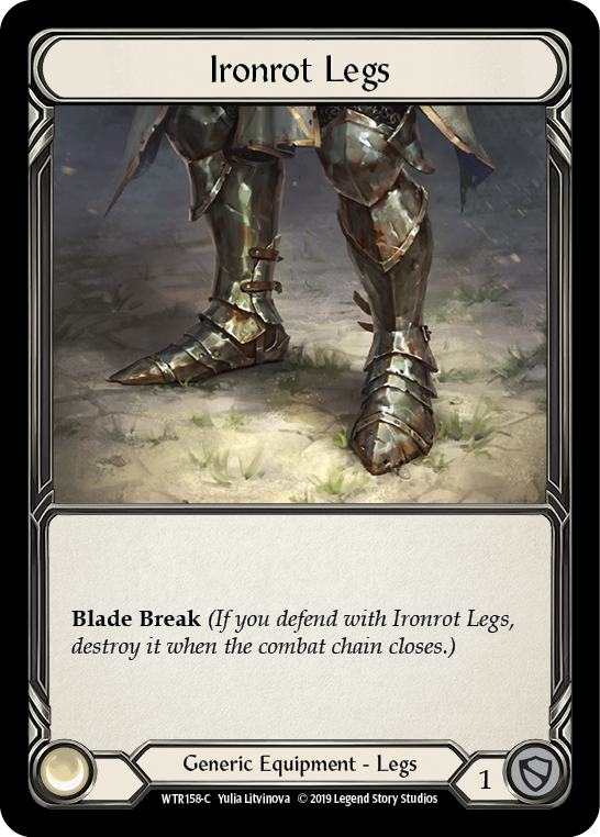 Ironrot Legs [WTR158-C] (Welcome to Rathe)  Alpha Print Normal | Boutique FDB TCG