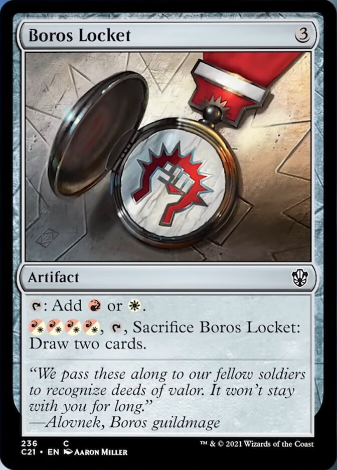 Boros Locket [Commander 2021] | Boutique FDB TCG