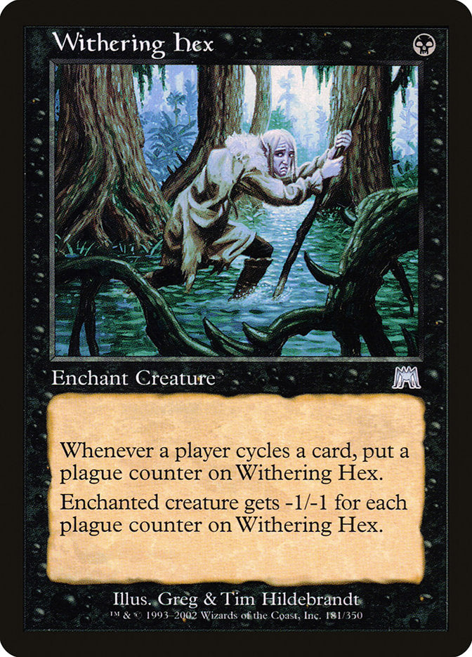 Withering Hex [Onslaught] | Boutique FDB TCG