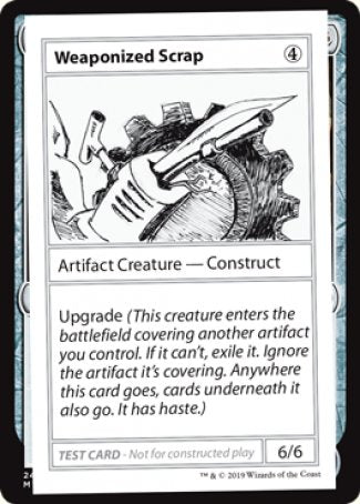 Weaponized Scrap (2021 Edition) [Mystery Booster Playtest Cards] | Boutique FDB TCG