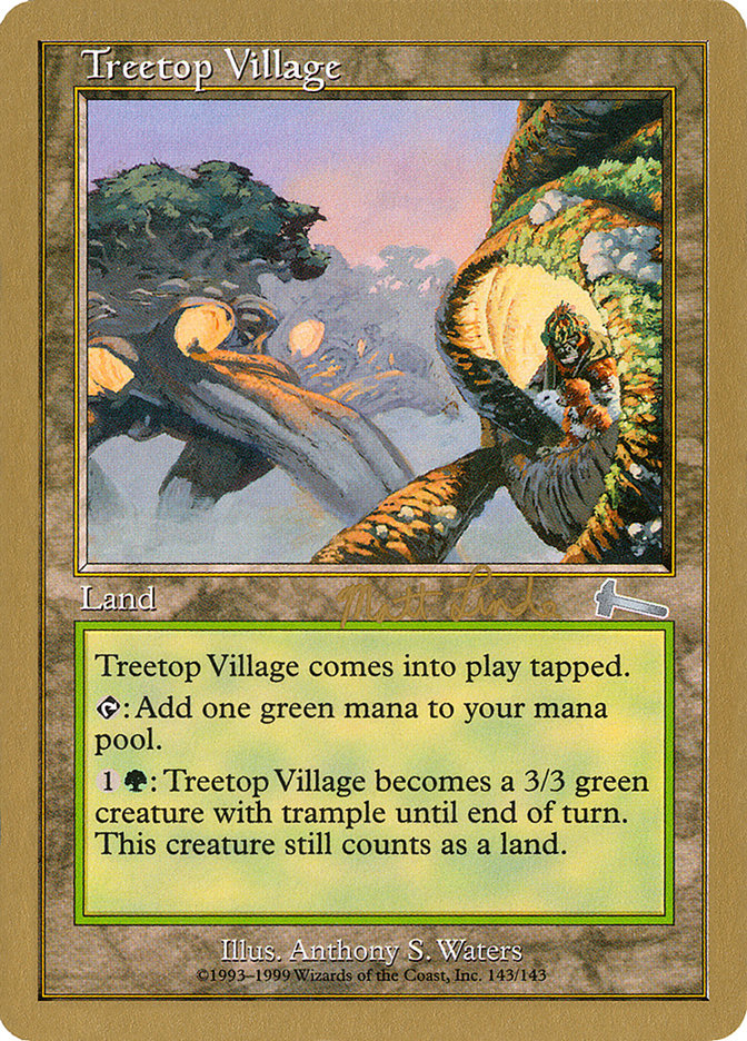 Treetop Village (Matt Linde) [World Championship Decks 1999] | Boutique FDB TCG