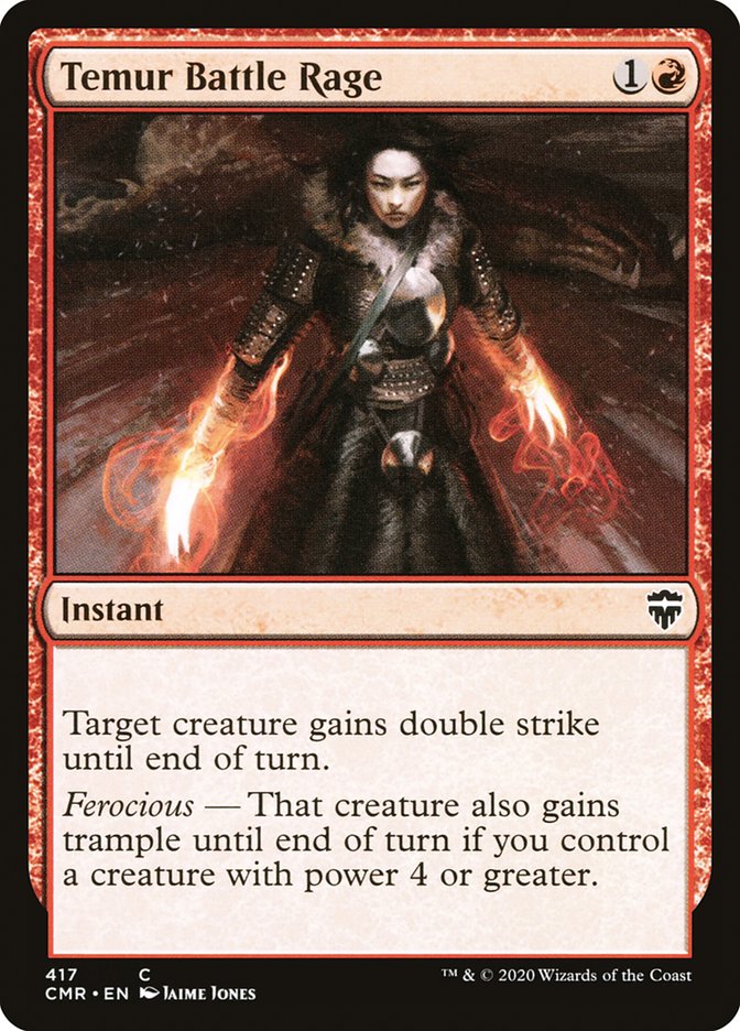 Temur Battle Rage [Commander Legends] | Boutique FDB TCG