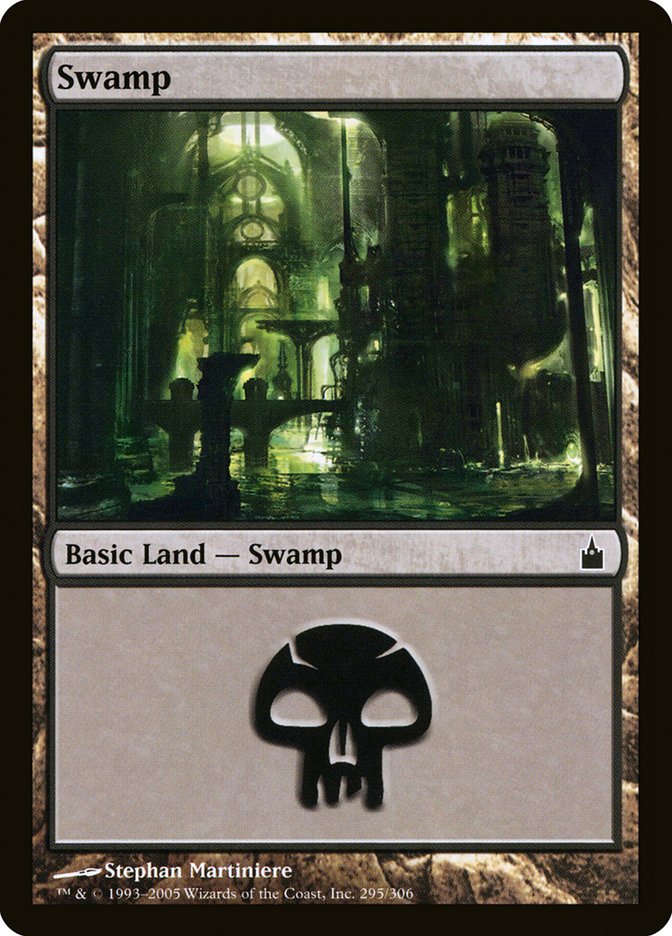 Swamp (295) [Ravnica: City of Guilds] | Boutique FDB TCG