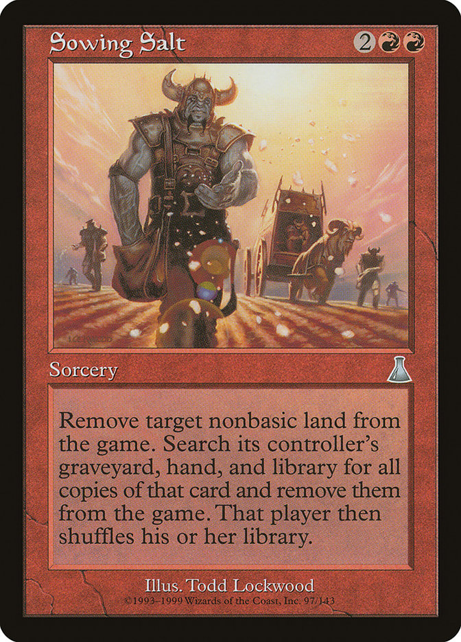 Sowing Salt [Urza's Destiny] | Boutique FDB TCG