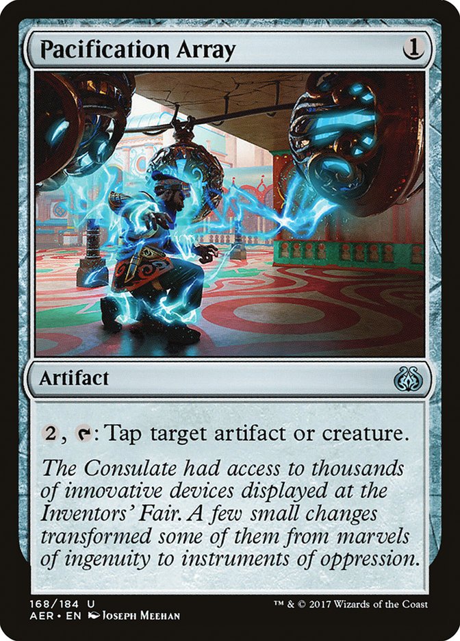 Pacification Array [Aether Revolt] | Boutique FDB TCG