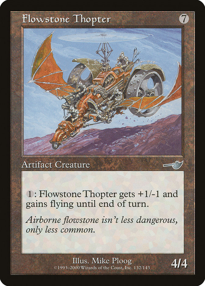 Flowstone Thopter [Nemesis] | Boutique FDB TCG