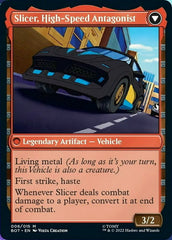 Slicer, Hired Muscle // Slicer, High-Speed Antagonist [Transformers] | Boutique FDB TCG