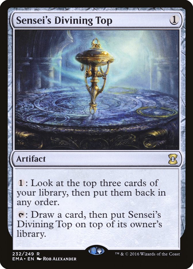 Sensei's Divining Top [Eternal Masters] | Boutique FDB TCG