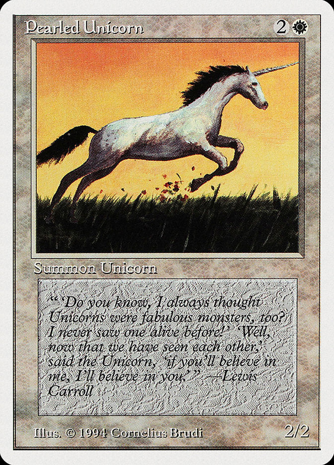 Pearled Unicorn [Summer Magic / Edgar] | Boutique FDB TCG