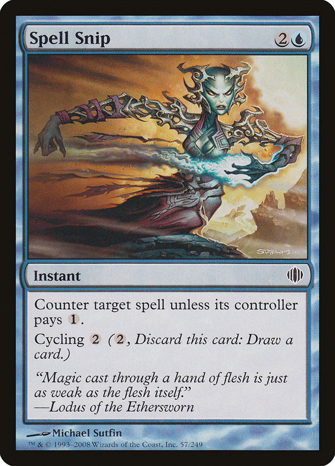 Spell Snip [Shards of Alara] | Boutique FDB TCG