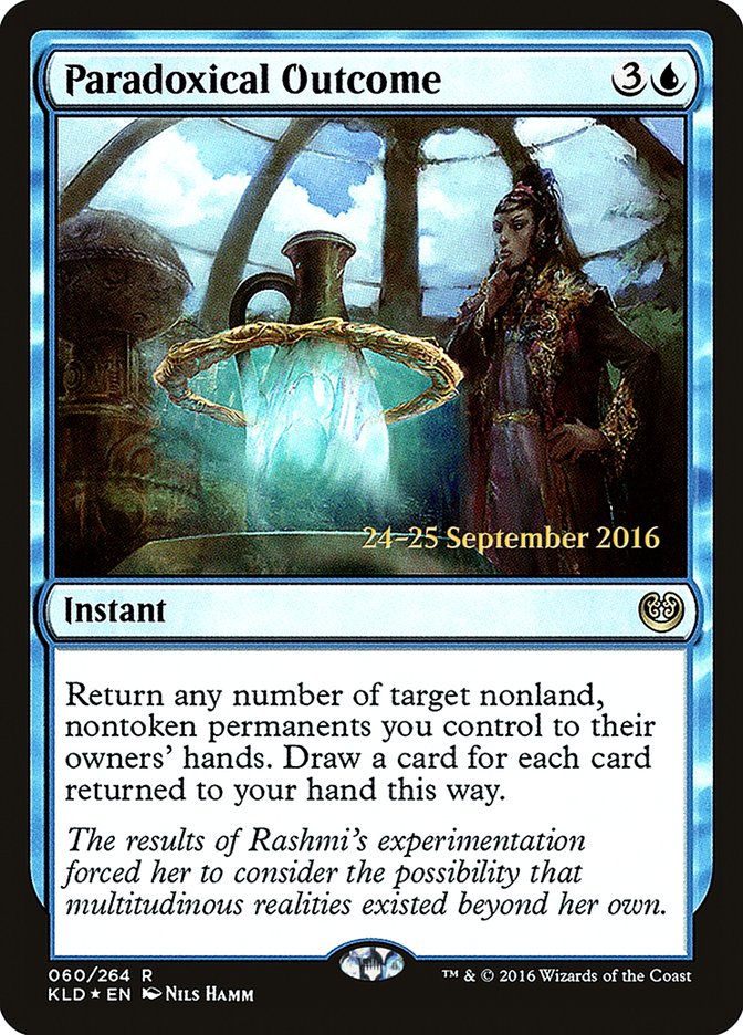 Paradoxical Outcome [Kaladesh Prerelease Promos] | Boutique FDB TCG