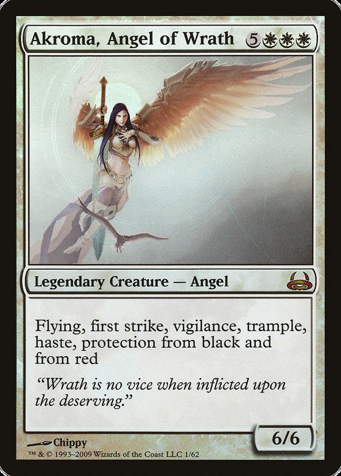 Akroma, Angel of Wrath [Duel Decks: Divine vs. Demonic] | Boutique FDB TCG
