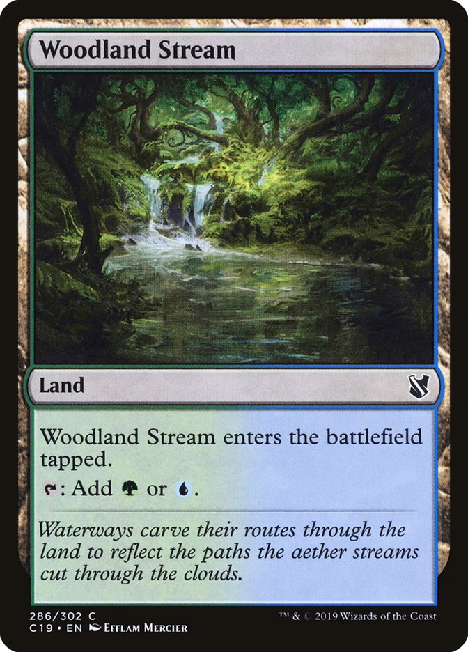 Woodland Stream [Commander 2019] | Boutique FDB TCG