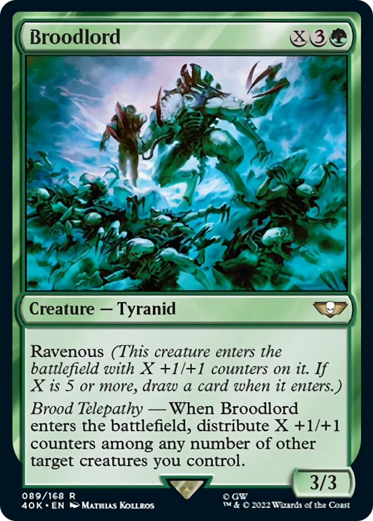 Broodlord (Surge Foil) [Warhammer 40,000] | Boutique FDB TCG