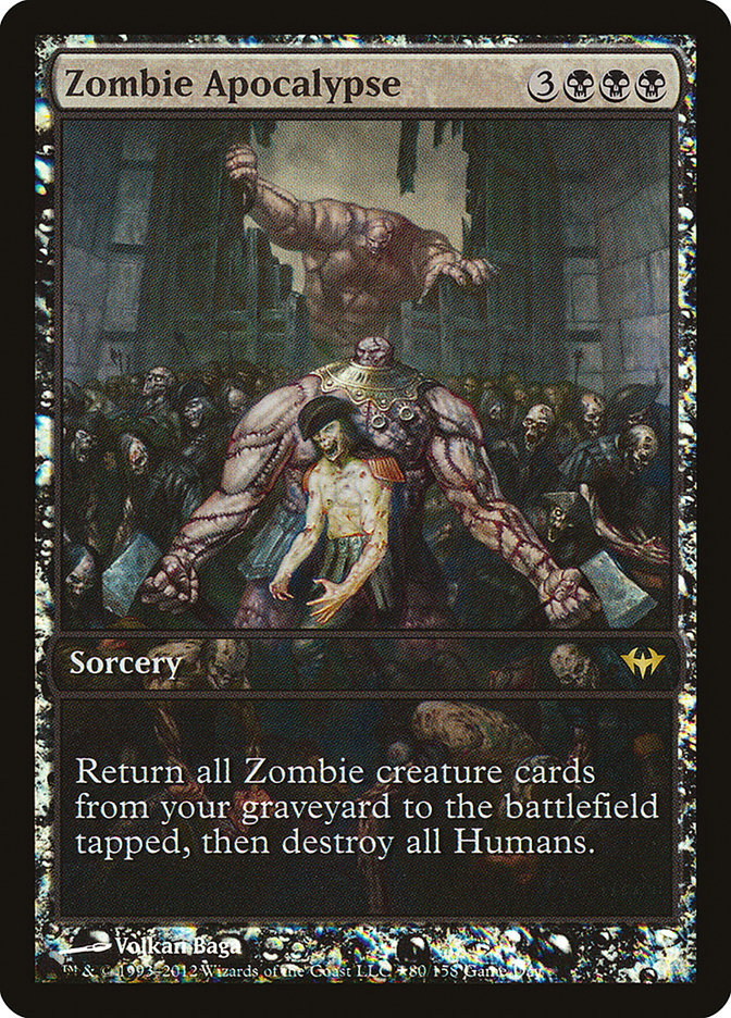 Zombie Apocalypse (Game Day) [Dark Ascension Promos] | Boutique FDB TCG