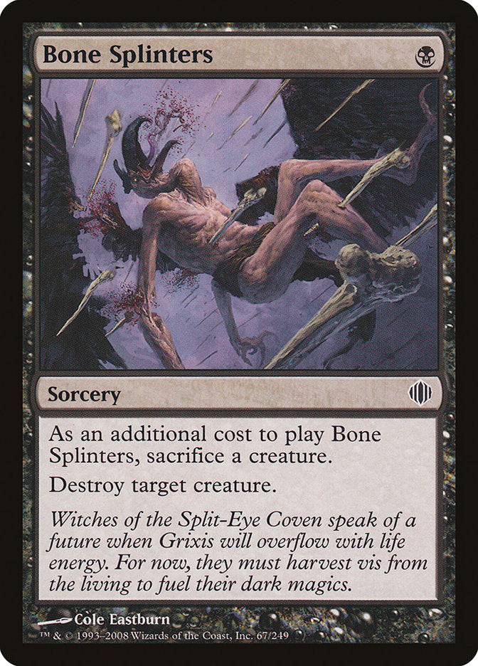 Bone Splinters [Shards of Alara] | Boutique FDB TCG