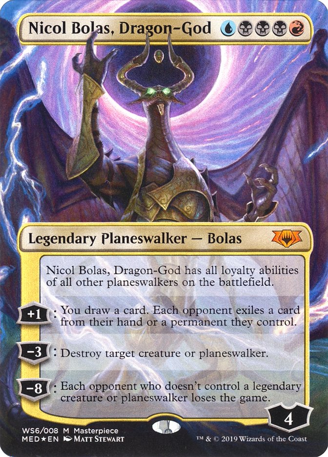 Nicol Bolas, Dragon-God [Mythic Edition] | Boutique FDB TCG