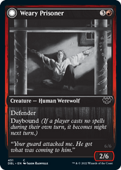 Weary Prisoner // Wrathful Jailbreaker [Innistrad: Double Feature] | Boutique FDB TCG