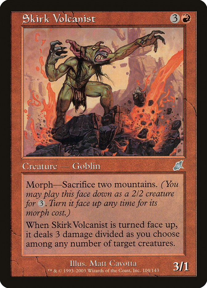 Skirk Volcanist [Scourge] | Boutique FDB TCG