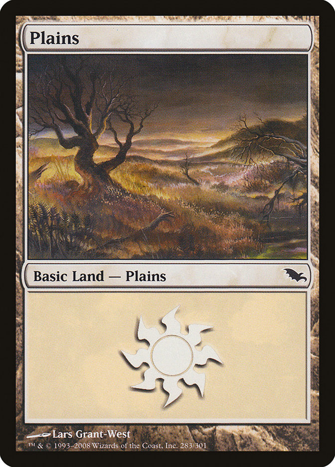 Plains (283) [Shadowmoor] | Boutique FDB TCG