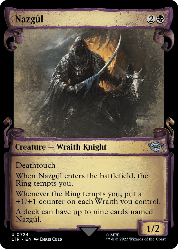 Nazgul (0724) [The Lord of the Rings: Tales of Middle-Earth Showcase Scrolls] | Boutique FDB TCG