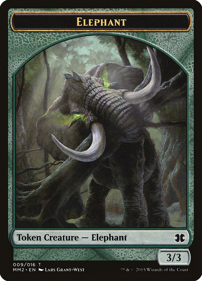 Elephant Token [Modern Masters 2015 Tokens] | Boutique FDB TCG