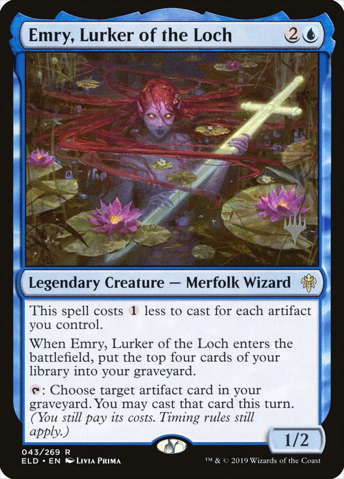 Emry, Lurker of the Loch (Promo Pack) [Throne of Eldraine Promos] | Boutique FDB TCG