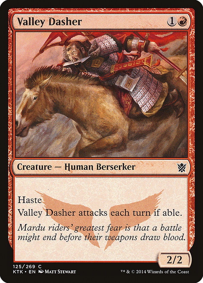 Valley Dasher [Khans of Tarkir] | Boutique FDB TCG